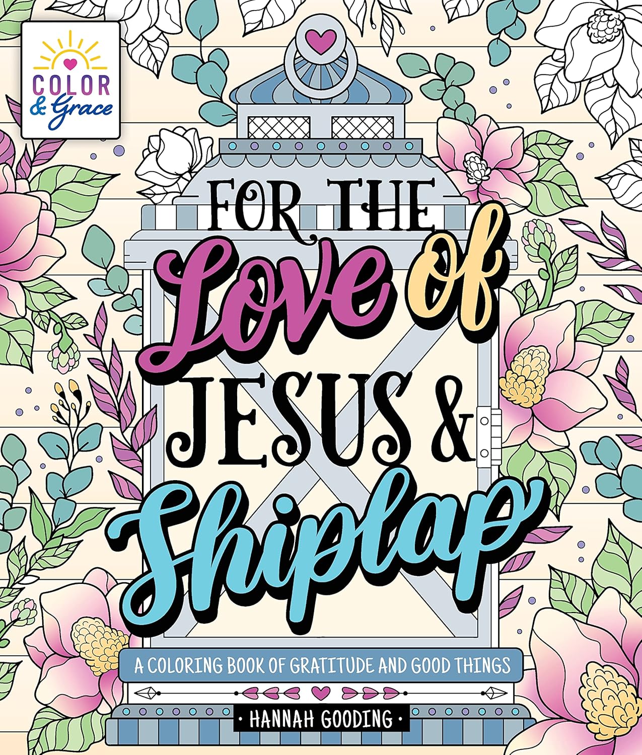 For the Love of Jesus and Shiplap: A Colouring Book of Gratitude and Good Things