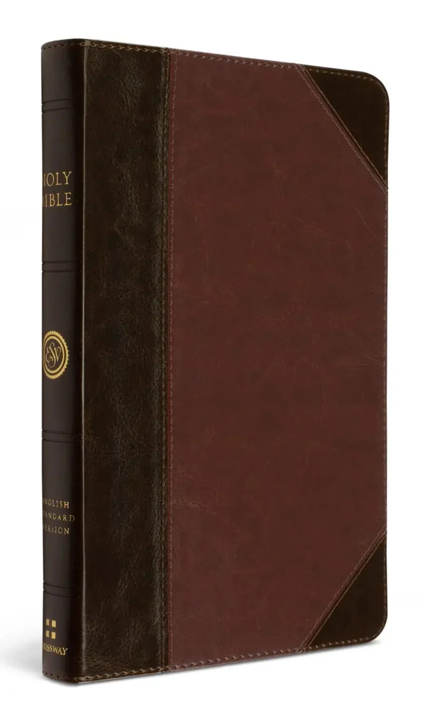 ESV Thinline Bible, Brown & Cordovan TruTone