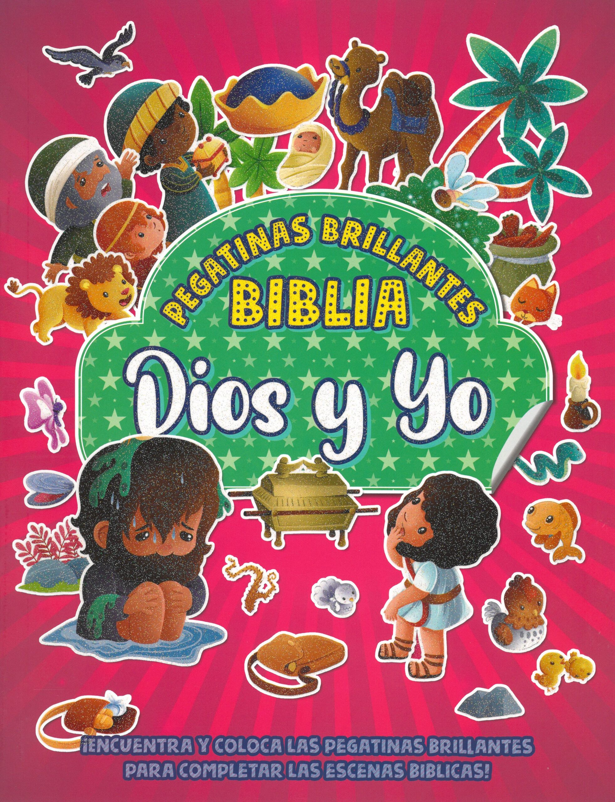 Sparkly Sticker Bible God and Me (Spanish)