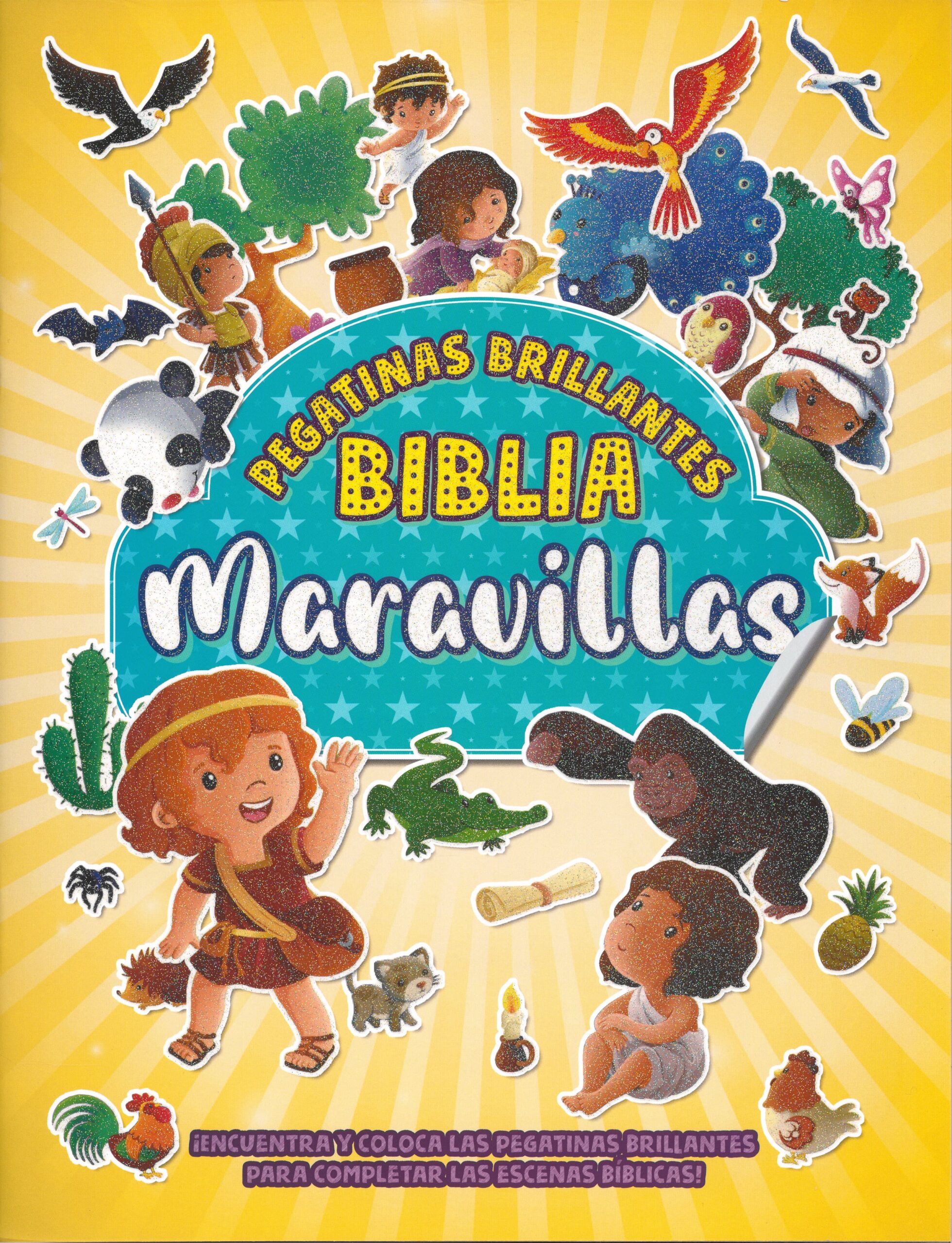Sparkly Sticker Bible Wonders (Spanish)